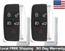 2x New Replacement Proximity Key Fob Remote For Select Land Range Rover & Jaguar