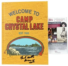 TED WHITE signed Book Friday the 13th Part IV 4 Jason Voorhees Camp Crystal Lake TED WHITE signed Book Friday the 13th Part IV 4 Jason Voorhees Camp Crystal Lake