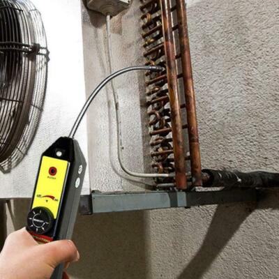 Freon Leak Detector Refrigerant HVAC Halogen Gas Sniffer Leakage Tester Checker