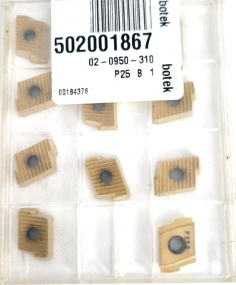 BOTEK 502001867 02-0950-310 P25 B SP 1 Ø30-31   Carbide Drill Insert