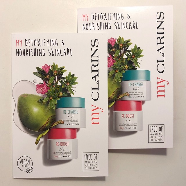 clarins re boost set