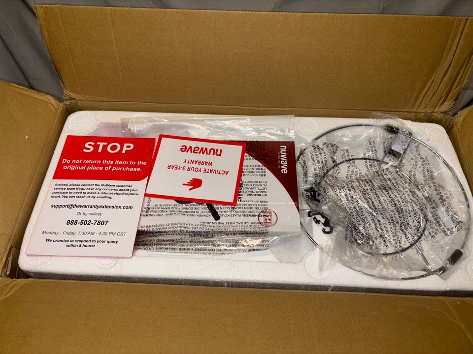 BRAND NEW Nuwave 30802 Mosaic Induction Counter Top Wok IN ORIGINAL BOX