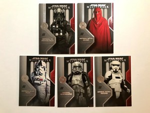 (5x) 2020 Topps Star Wars Masterwork TROOPERS OF THE GALACTIC EMPIRE INSERT LOT | eBay