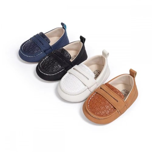 Retro Baby Casual Shoes, Anti-Slip Breathable First Walkers for Boys & Girls