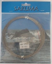 80lb Sakuma 7 x 7 49 Strand stainless steel fishing wire Tope / Shark / Huss