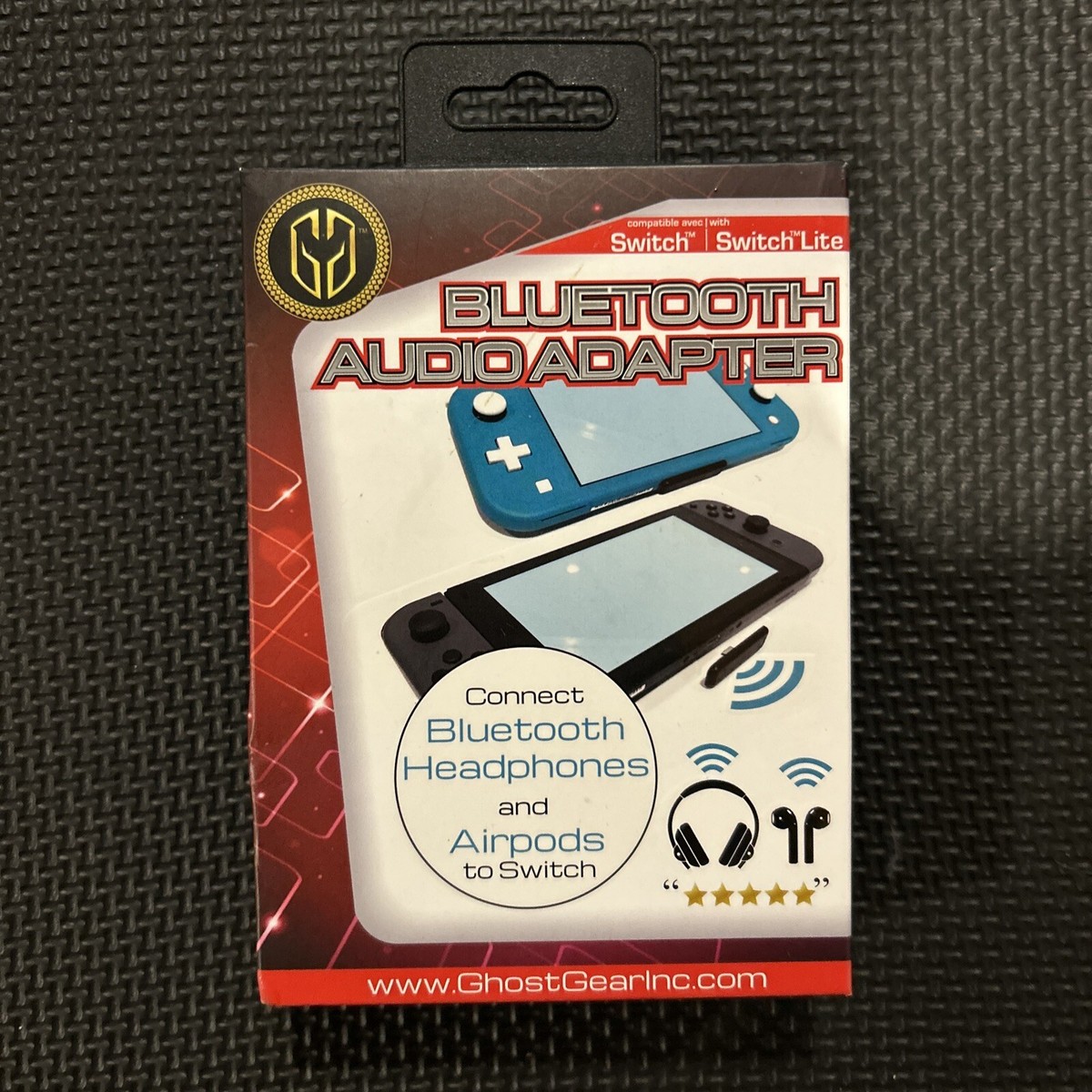 Switch Switch Lite Bluetooth Audio Adapter (Nintendo Switch