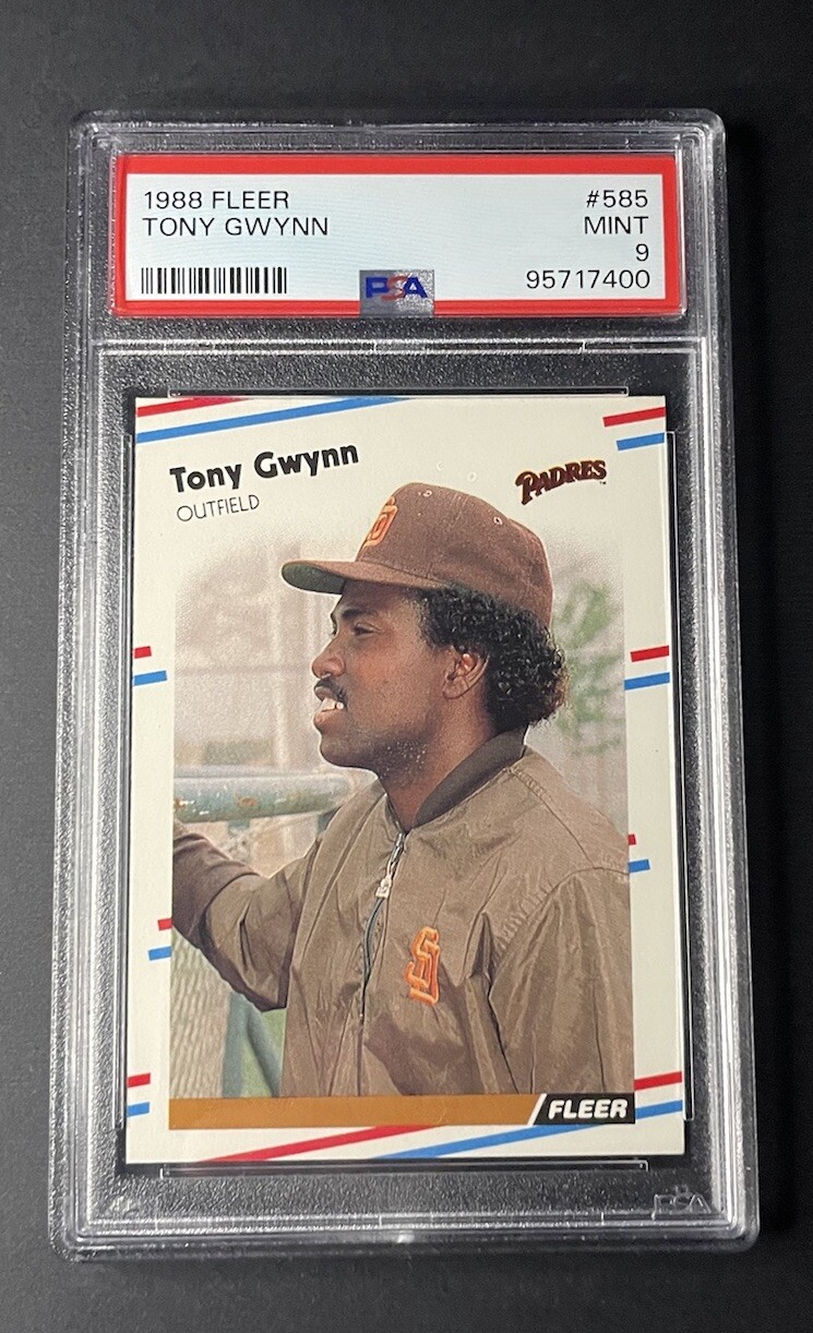 1988 Fleer Tony Gwynn PSA 9 San Diego Padres