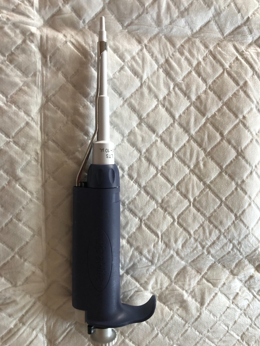 Pipette Rainin Pipet-Lite L-10 LTS - Monocanal 0.5 à 10 µL - Occasion En état Fonctionnel