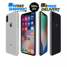 Apple iPhone X 64GB 256GB At&t T-Mobile Unlocked Verizon Screen 5.85" 4G