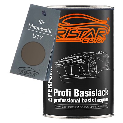 Autolack für Mitsubishi U17 Titanium Grey Metallic Mercury Gray Metallic 1,0L