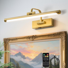 Wireless Picture Light for Wall, Rechargeable Light for Pictures with Remote T
