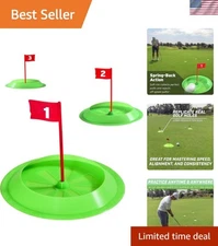 Gosports Pure Putt Challenge: 3 Training Cups for Perfect Golf Practice Anywhere