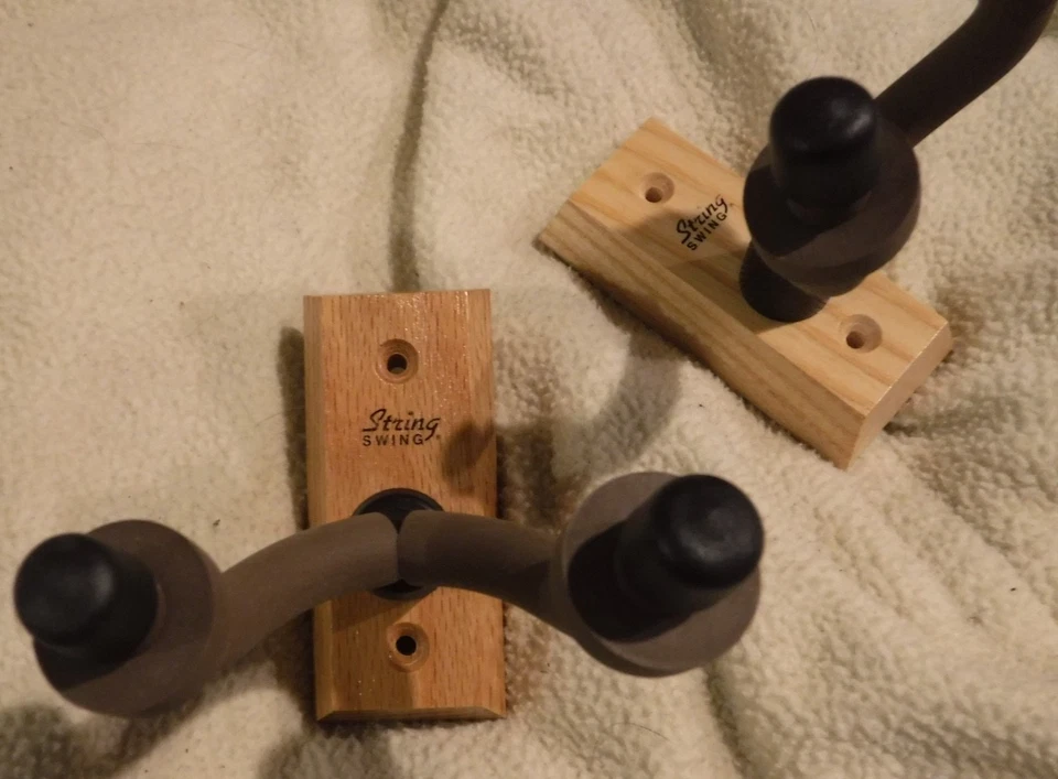 弦摆吉他壁挂支架适用于原声和电吉他2件套 — 第 3/4 张图片