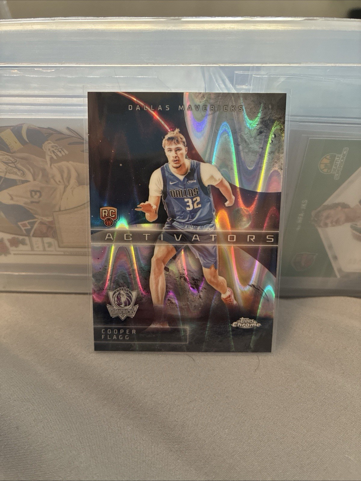 2025-26 Topps chrome basketball Cooper Flagg Activators Raywave