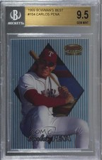 1999 Bowman's Best Carlos Pena #154 BGS 9.5 GEM MINT 0a2