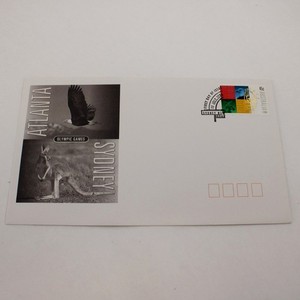 1996 Australia Olympic Games Passed From Atlanta to Sydney First Day Cover