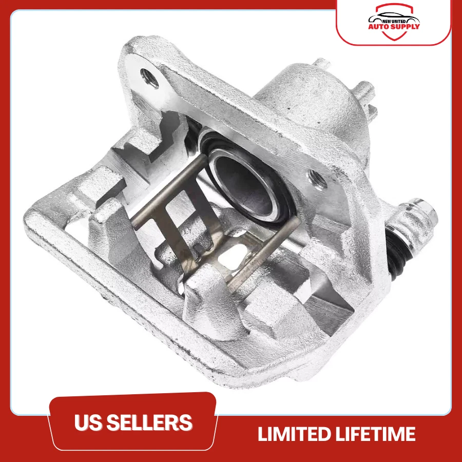 Conjunto de pinça de freio traseira esquerda do lado do motorista com suporte para 2005 2006 Honda CR-V - Imagem 3 de 3