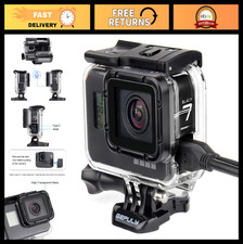 Skeleton Housing Case for GoPro Hero 2018/7/6/5 - Side Open, USB Pass-Through, L