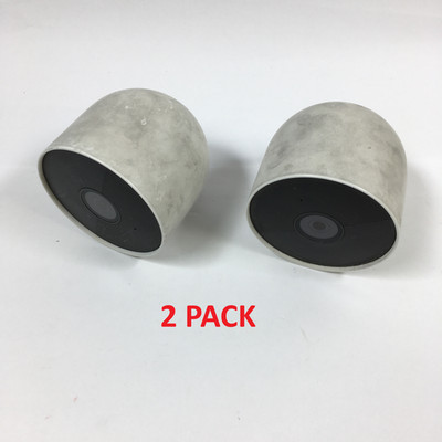 Google Nest Wire Free Security Indoor/Outdoor Camera G3AL9 ACCEPTABLE (2 PACK)