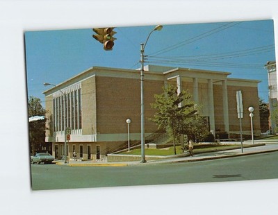 Postcard Martinsburg-Berkeley County Public Library West Virginia USA