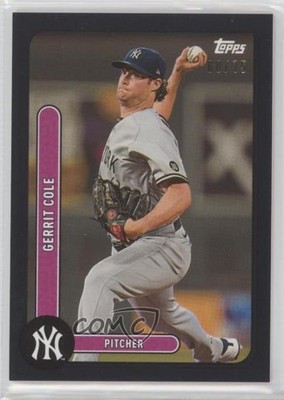 2021 Topps Brooklyn Collection Black 60/75 Gerrit Cole #33 1f96
