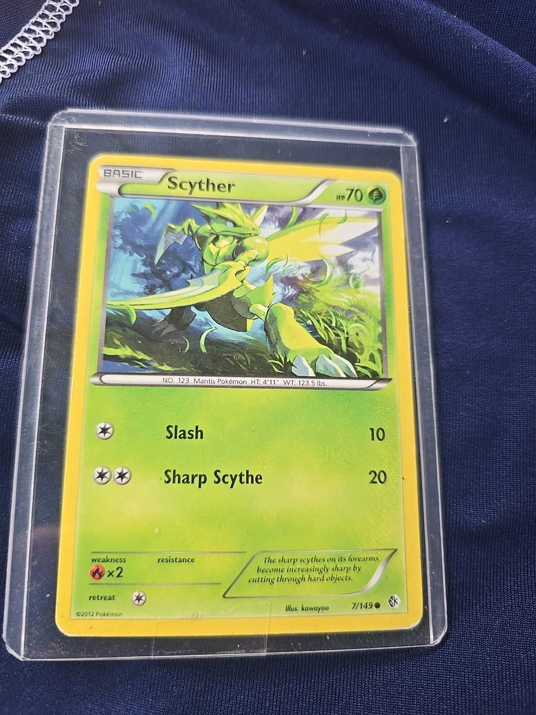 Scyther 7/149 Boundaries Crossed Regular