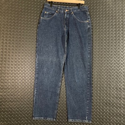 Vintage Brittania Blue Straight Leg Denim Jeans Men's Size 33X32