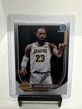 2025-26 Bowman Basketball LEBRON JAMES Chrome #BCV-121 Los Angeles Lakers 