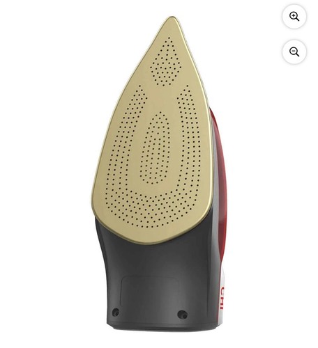 Ferro da stiro per abbigliamento elettronico CHI ceramica infusa titanio con cavo retrattile -OB- - Foto 5 di 6