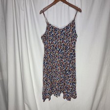 Gap Floral Sundress XL Fit And Flare Cami Summer Feminine Coquette