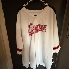 Disney ESPN Club Men  s Baseball Tonight Jersey - XXL - Excellent Condition