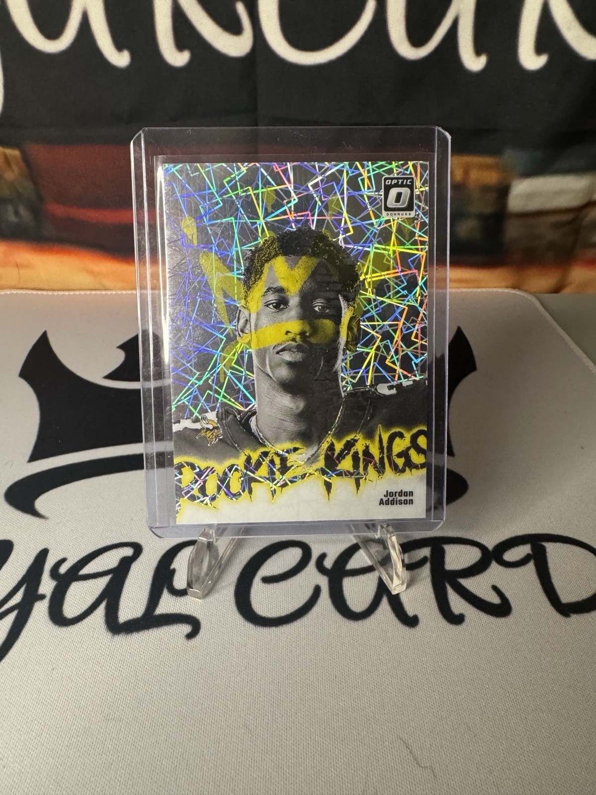 2023 Panini Donruss Optic - Rookie Kings Jordan Addison #17 (RC) Clean Card!