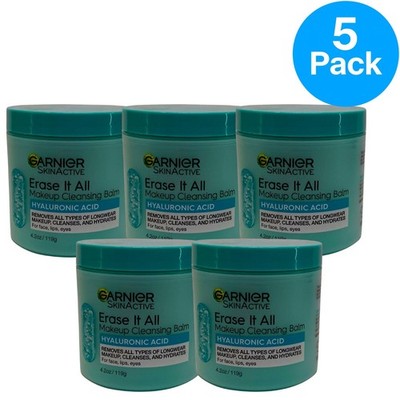 Garnier SkinActive Erase It All Makeup Cleansing Balm Hyaluronic Acid 4.2oz