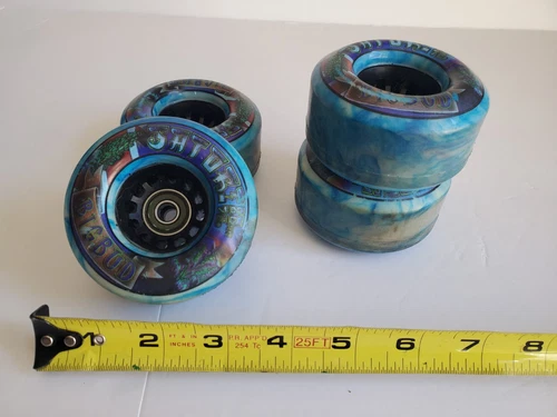 Vintage Satori Big Bud 80 MM 78A Skateboard Wheels - Picture 5 of 6