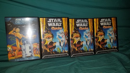 Star Wars Animated 1985-1986 Droids & Ewoks Complete Series DVD Set 