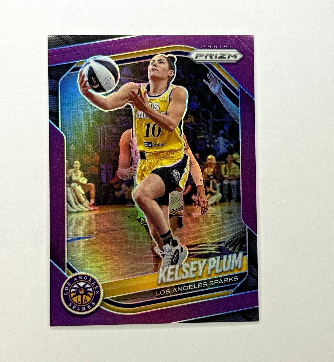 2025 Panini Prizm WNBA Kelsey Plum Purple Prizm /149 #59 Sparks 013/149