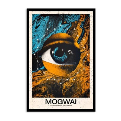 Mogwai Arctangent Festival UK Aug 17 2024 Post Rock Poster