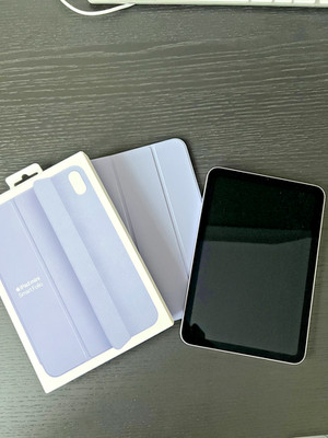 APPLE iPad mini 2024 512 GB WiFi 8,3 Zoll A17 Pro violett MYH33NF/A + Smartfolio
