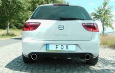 FOX Racing Sportanlage ab Kat je 1x90 schräg für Seat Exeo 3R inkl. ST 2.0l TFSI