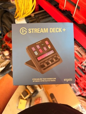 Elgato Stream Deck+ Streaming Controller with Touch Strip & Rotary Dials