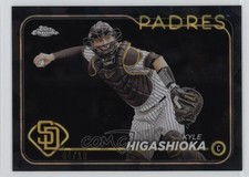 2024 Topps Chrome Sapphire Edition Black 4/10 Kyle Higashioka #512 1s4s
