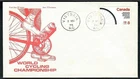 Canada 1974 "Brickley Jones" Cachet FDC: 8¢ World Cycling Championships - Sc 642