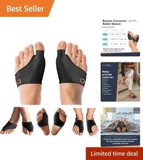 Orthopedic Bunion Corrector & Toe Straightener - Copper Infused for Pain Relief