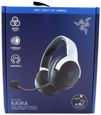 Razer Kaira Dual Wireless Over Ear Gaming Headset - PS5, PS4, PC, Mobile
