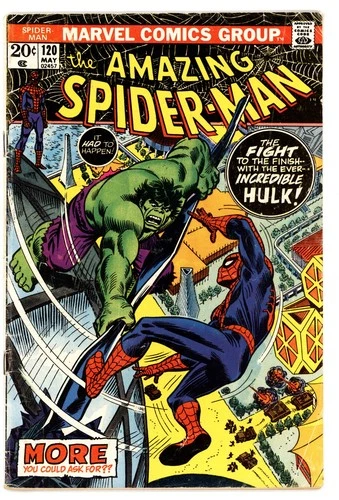 Amazing Spider-Man #120 VG- 3.5 1973  John Romita Sr. Cover