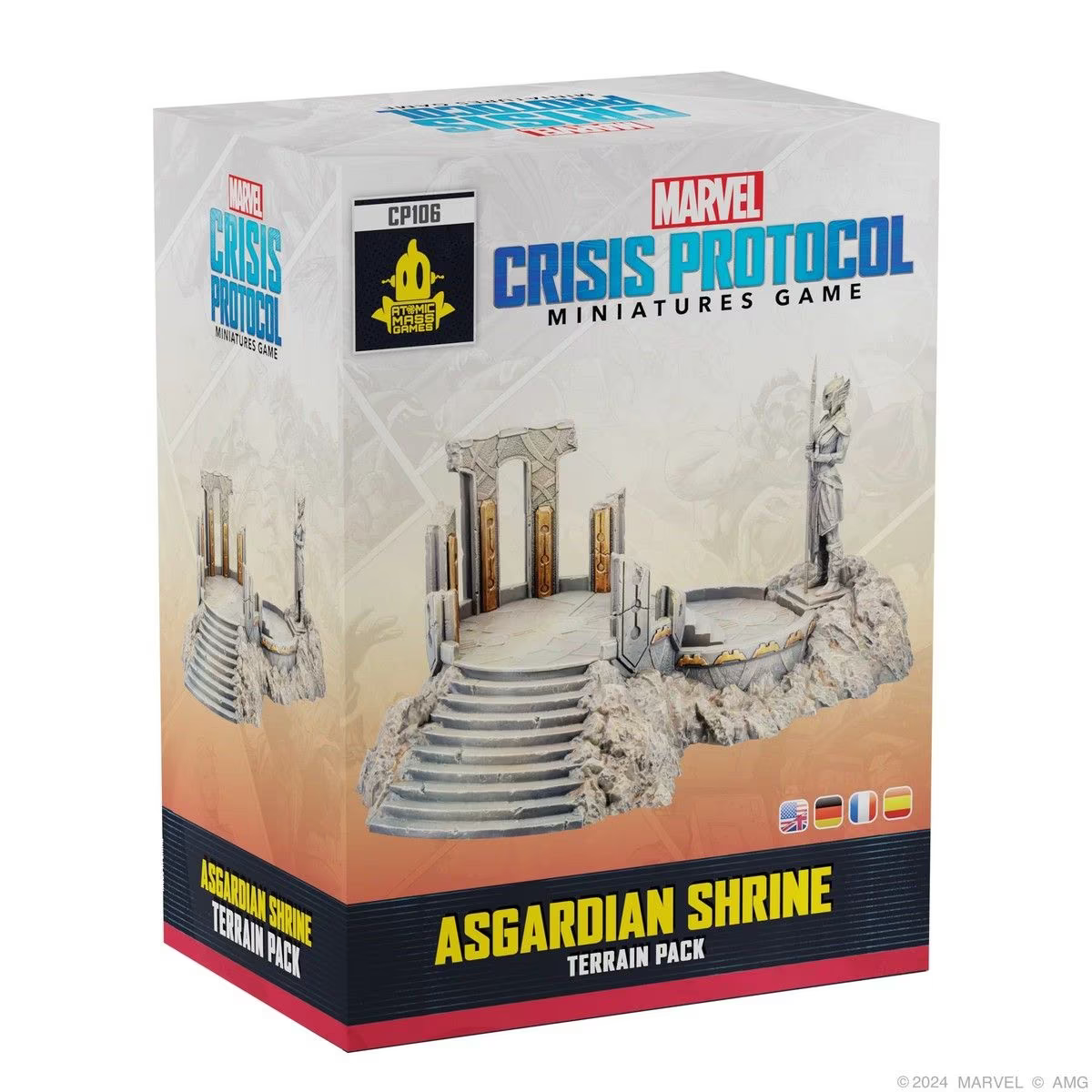 Asgardian Shrine Terrain Pack - Marvel Crisis Protocol - brand new