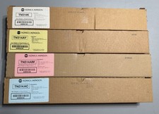 Konica Minolta TN514 YMCK Color Cartridge Set For Bizhub C458 C558 C658