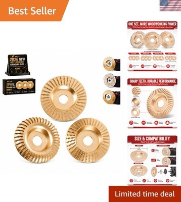 High-Performance Tungsten Carbide Wheel Set for Efficient Wood Grinding Tasks