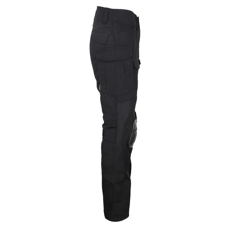 Pantalones de Combate Emerson G2 Tácticos BDU Ejército Pantalones de Carga con Rodilleras Negros Foto 3 de 4