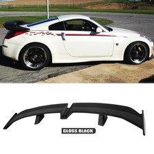 For Nissan 350z 370z Gloss Black 55 Rear Trunk Spoiler Pro Racing Rear Wing